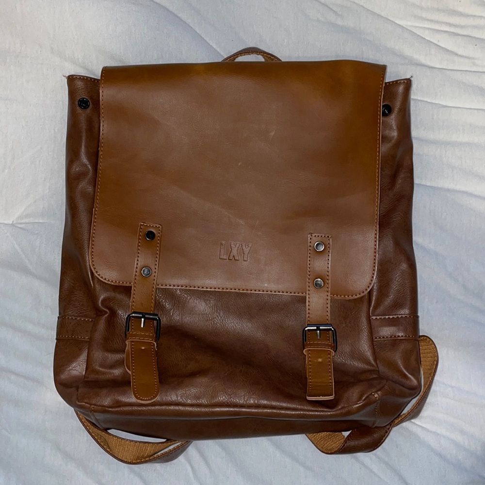 LXY Vegan Leather Backpack-Like New